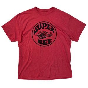 Dodge Super Bee Men's Officially Licensed Retro Vintage Logo Print Tee T-Shirt